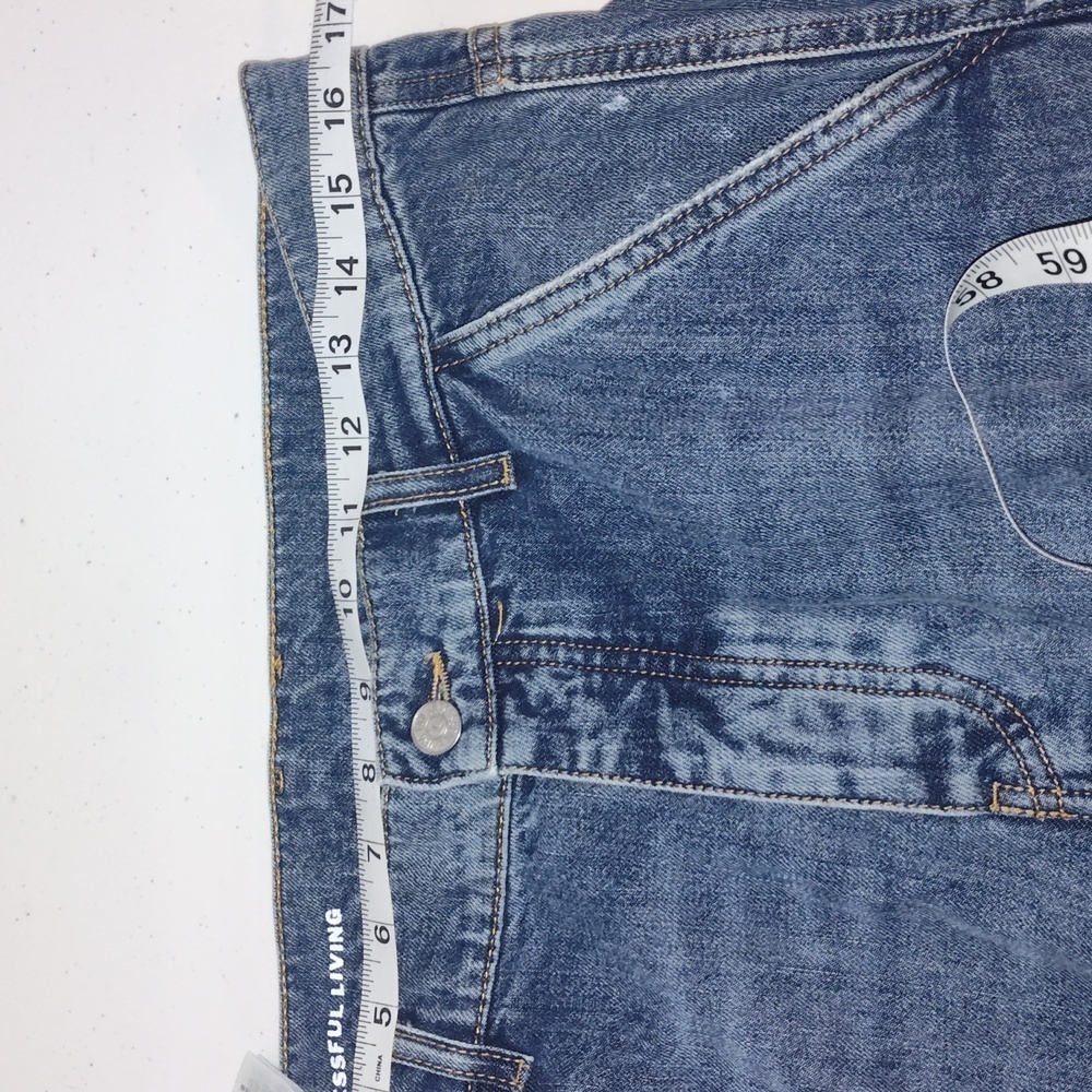 Diesel straight jeans 1996 d-sire 0njan size 28 baggy wide leg cargo Y2K style - Picture 5 of 16